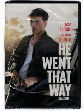He Went That Way (DVD) 2023 Jacob Elordi, Zachary Quinto NEW